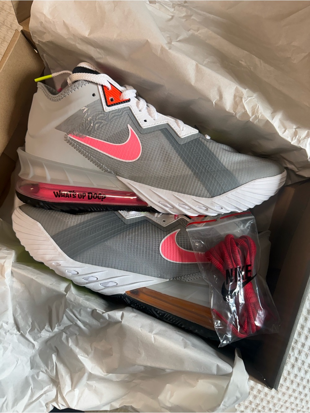 New Nike Men’s LeBron XVIII low space jam